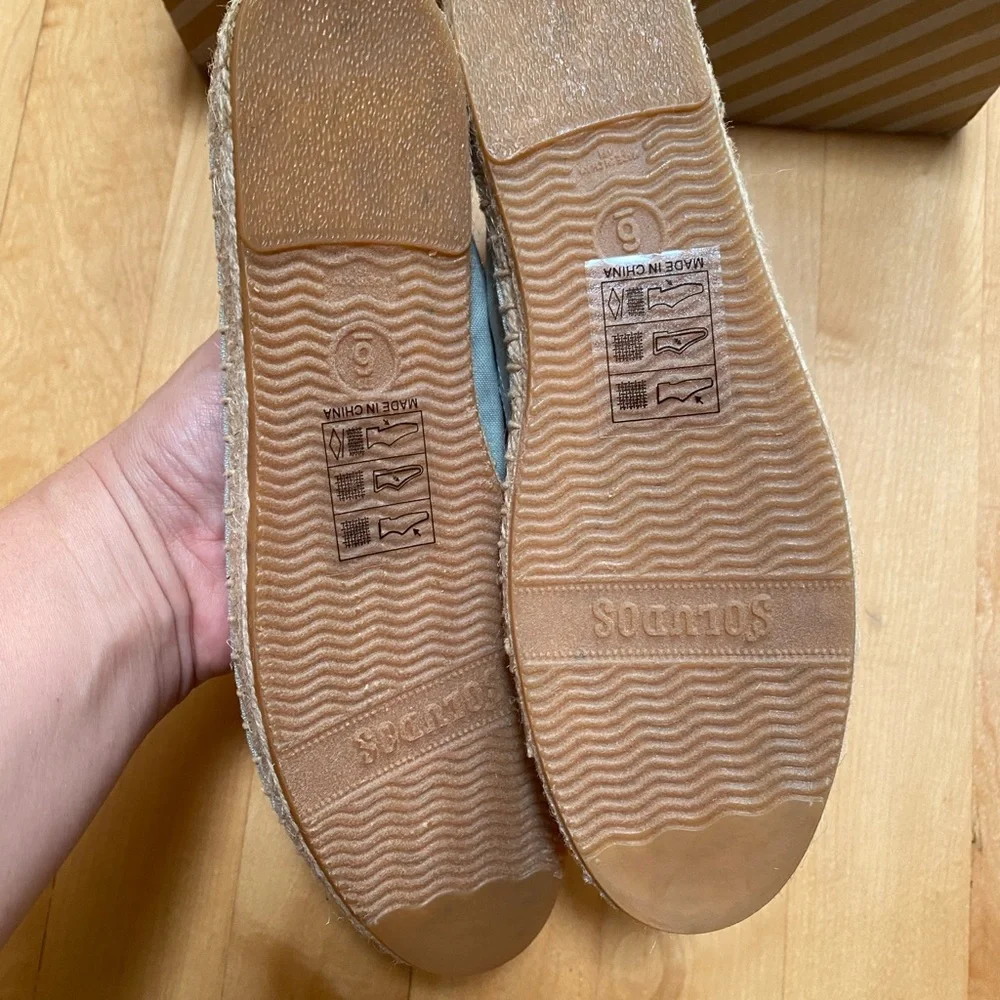 SOLUDOS Canvas Espadrilles Shoes